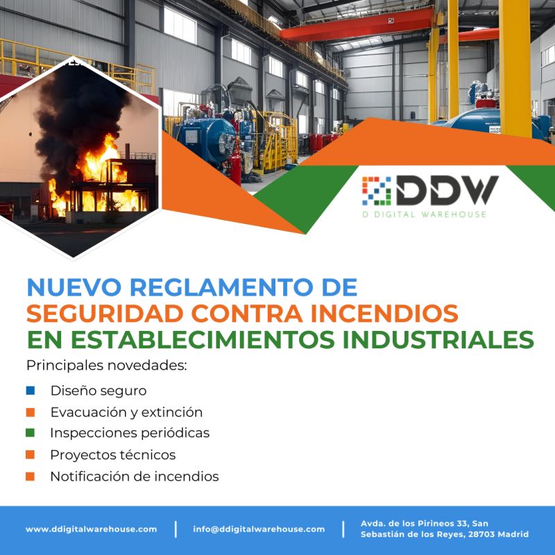 Nuevo reglamento de seguridad contra incencios en establecimientos industriales
